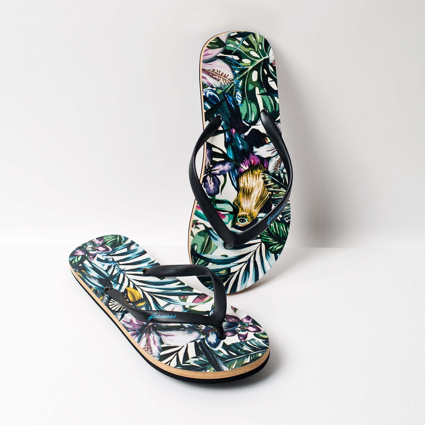 Klapki damskie FEEWEAR JUNGLE fwwk118005 kolor multicolor