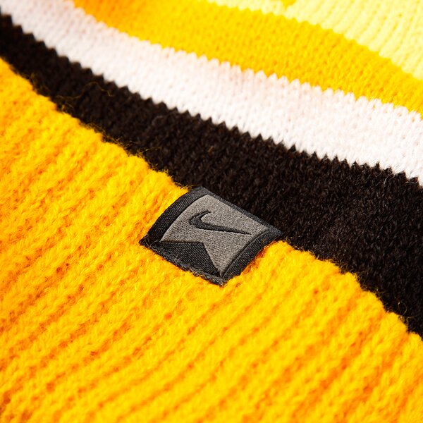 Czapka zimowa damska NIKE CZAPKA NECKFACE BEANIE 574265739 kolor żółty