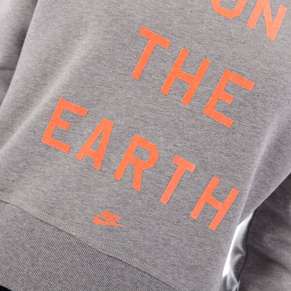 Bluza damska NIKE BLUZA RU VINTAGE   RUN THE EARTH CREW 546400063 kolor szary