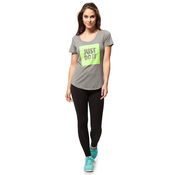 Koszulka damska NIKE T-SHIRT REFLECTIVE JDI 685514091 kolor szary