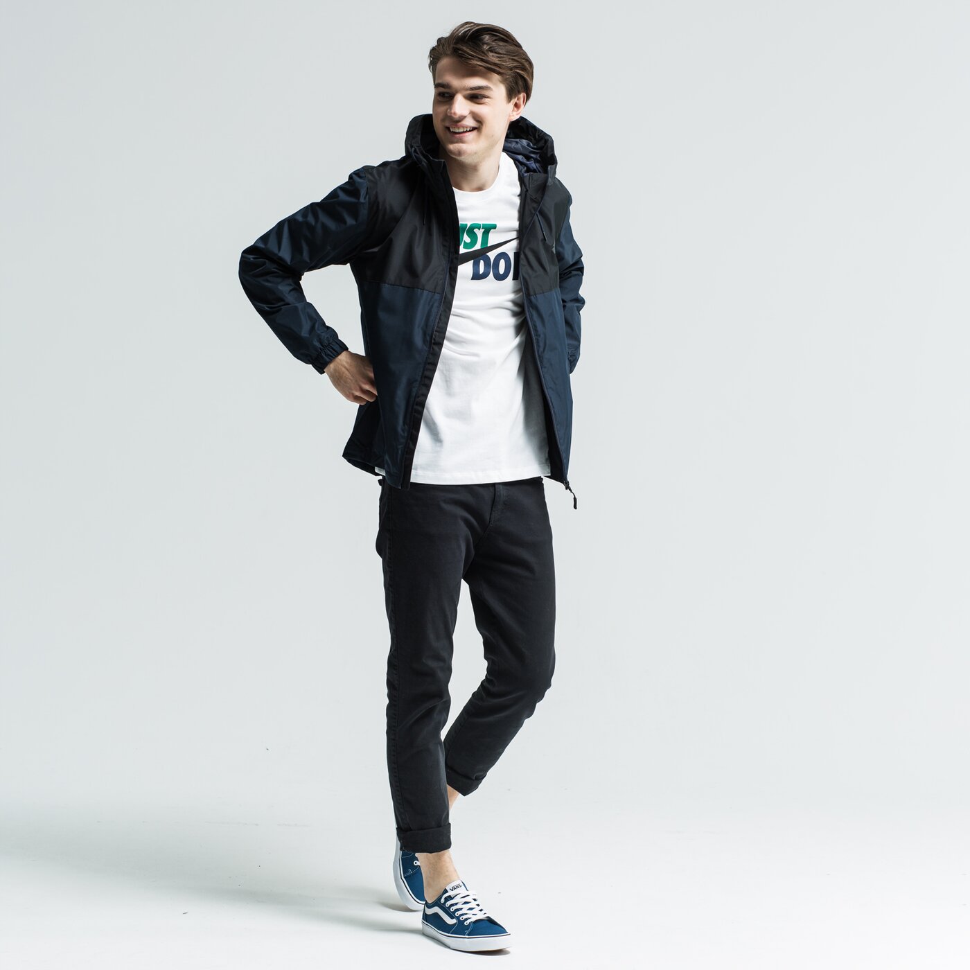 Kurtka przejściowa męska LOTTO KURTKA CAPACCIO lo19kum19002 kolor granatowy