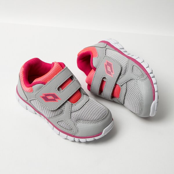 Buty do biegania dla dzieci LOTTO SPEEDRIDE 600 INF S t4285 kolor szary