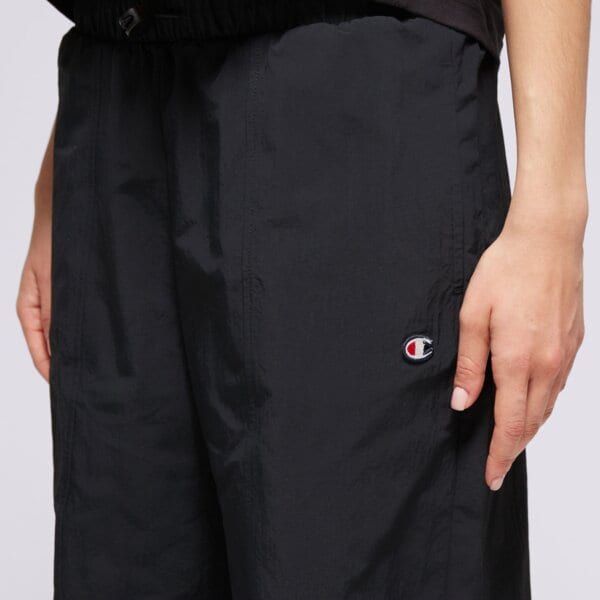 Spodnie dresowe damskie CHAMPION SPODNIE ELASTIC CUFF 117343kk001 kolor czarny