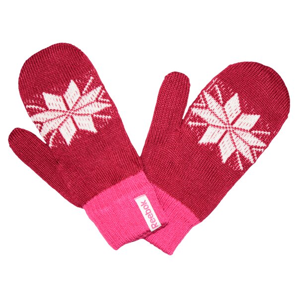  REEBOK RĘKAWICZKI NORD MITTENS UBER BERRY w36755 kolor czerwony