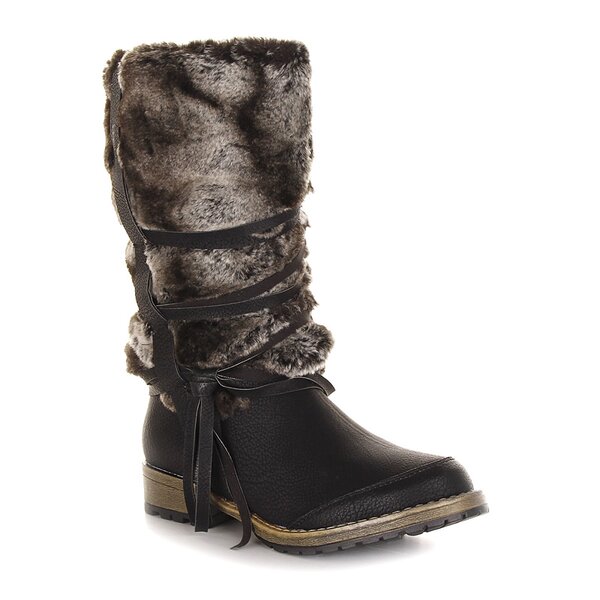 Buty zimowe damskie FEEWEAR KASHMIR fwwc312004 kolor czarny