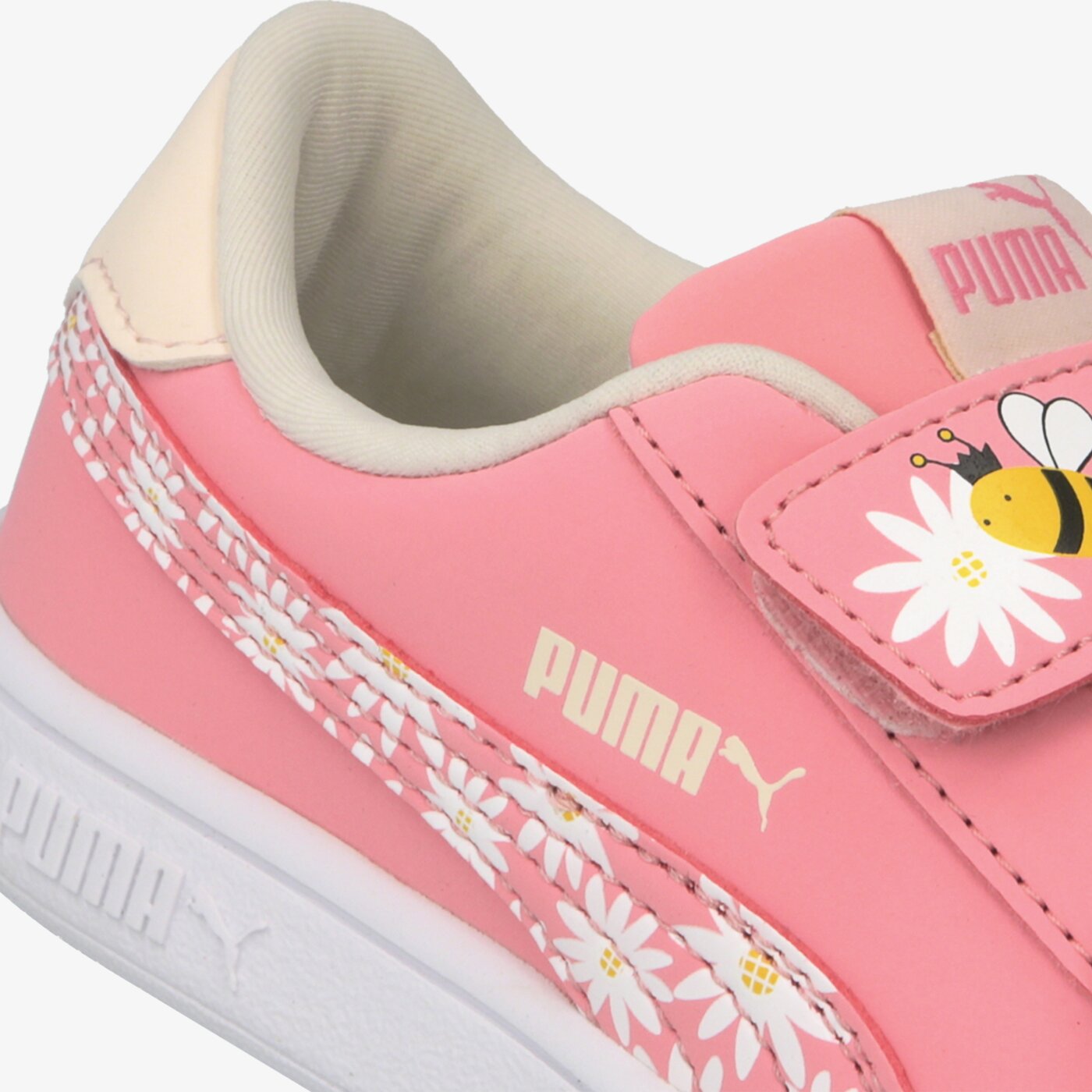 Buty dziecięce PUMA SMASH V2 BEES V INF 37249701 kolor różowy