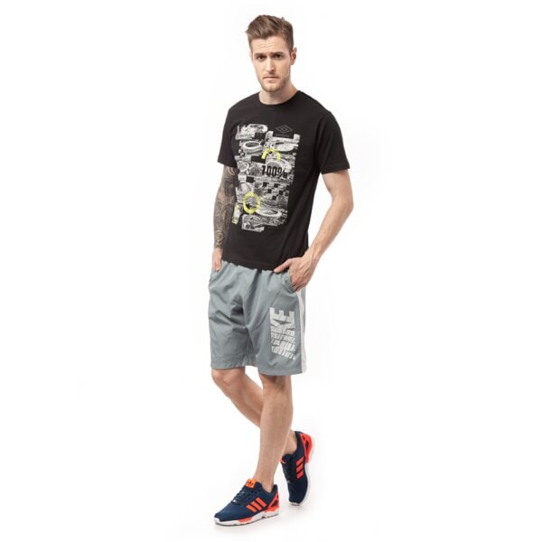 Koszulka męska UMBRO T-SHIRT DOST ul15tsmpr028 kolor czarny
