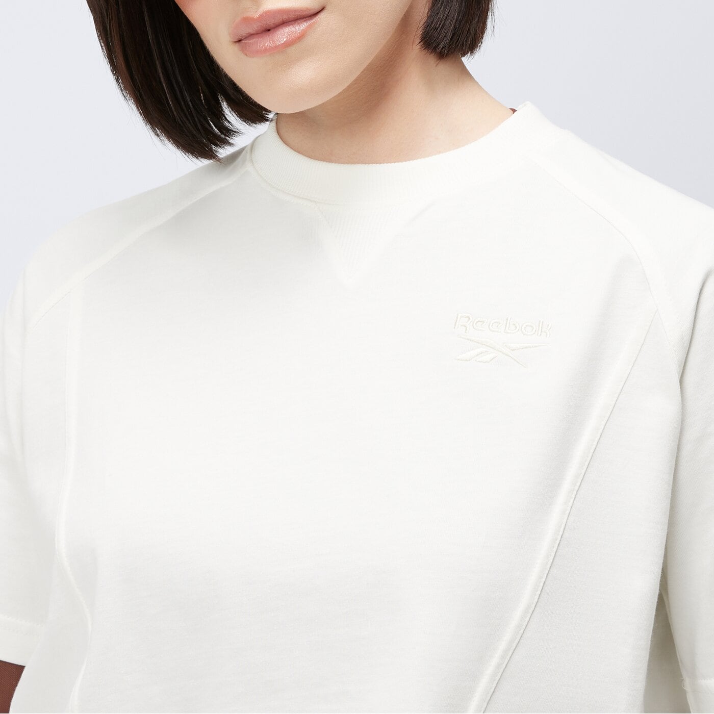 Koszulka damska REEBOK T-SHIRT ICON ELEMENTS TEE 100214091 kolor biały