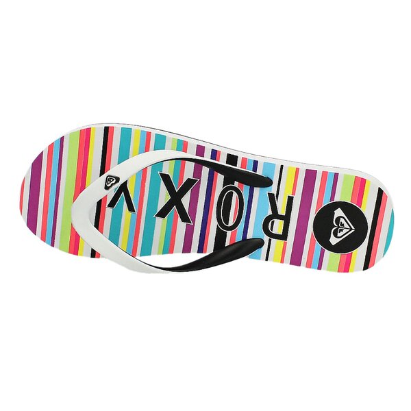 Klapki damskie ROXY TAHITI V arjl100132wht kolor biały