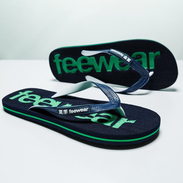 Klapki męskie FEEWEAR CRAZY fwmk119001 kolor granatowy