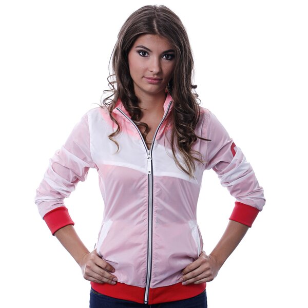 Kurtka przejściowa damska REEBOK KURTKA EC WINDBREAKER z22569 kolor czerwony