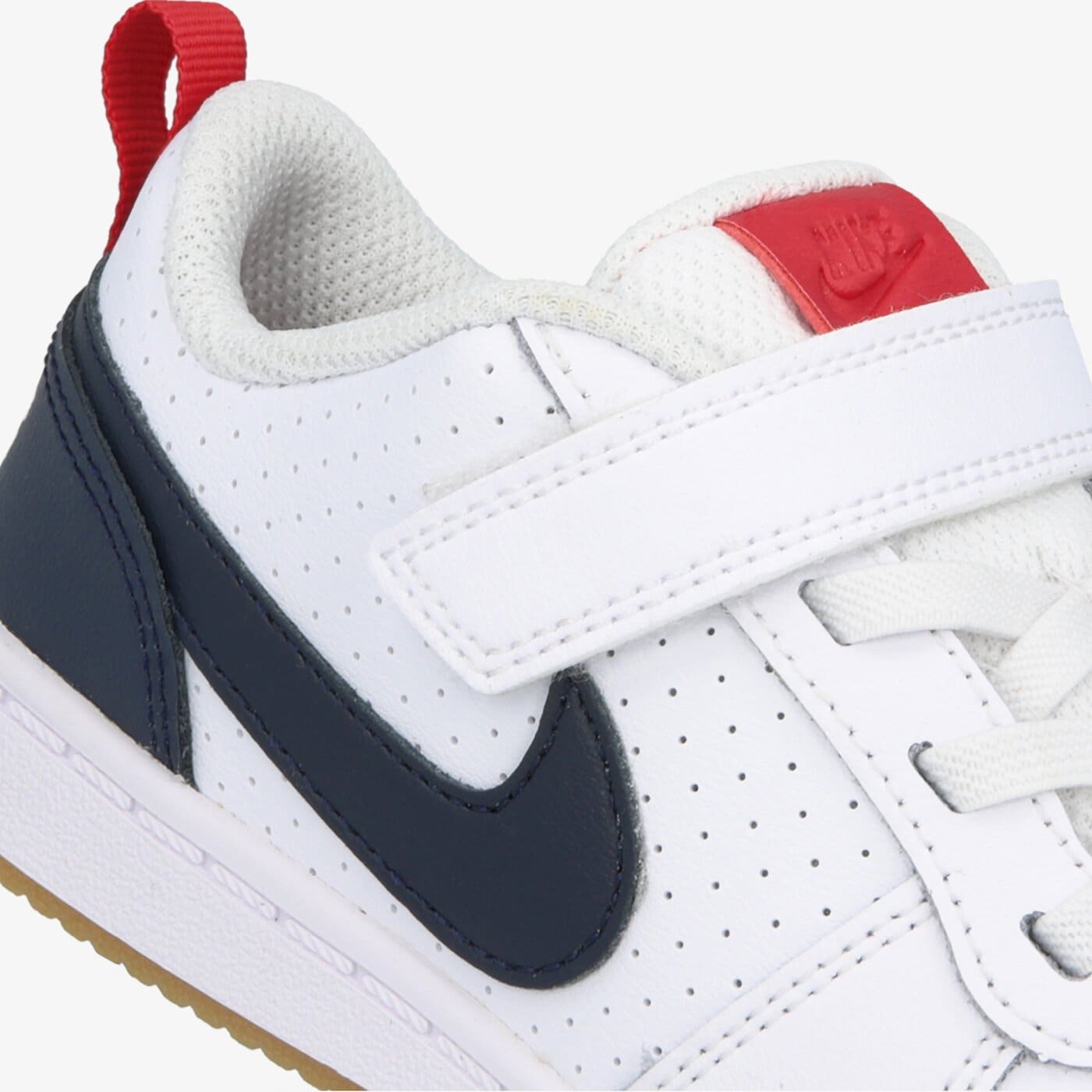 Buty dziecięce NIKE COURT BOROUGH LOW (TDV) 870029-105 kolor biały