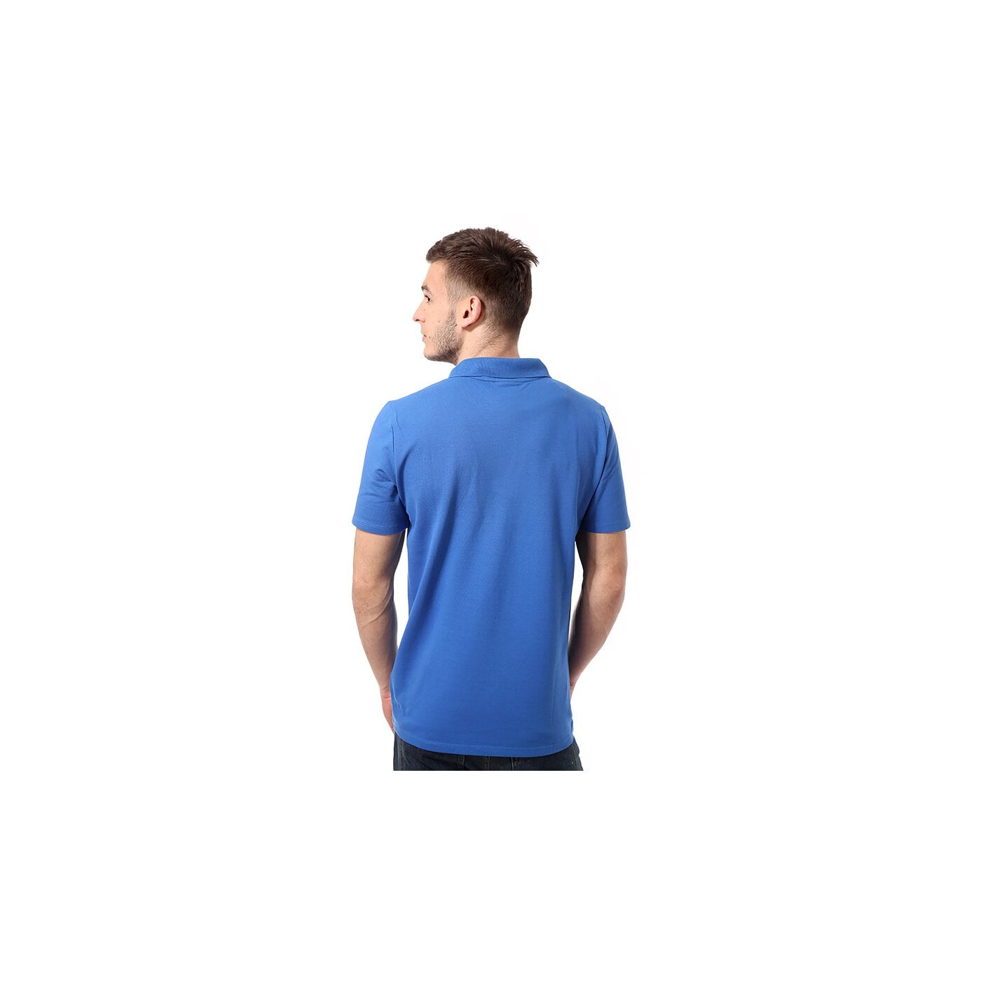 Koszulka polo męska UMBRO POLO 2014 - ITALIA POLO SHIRT 62368u030 kolor niebieski