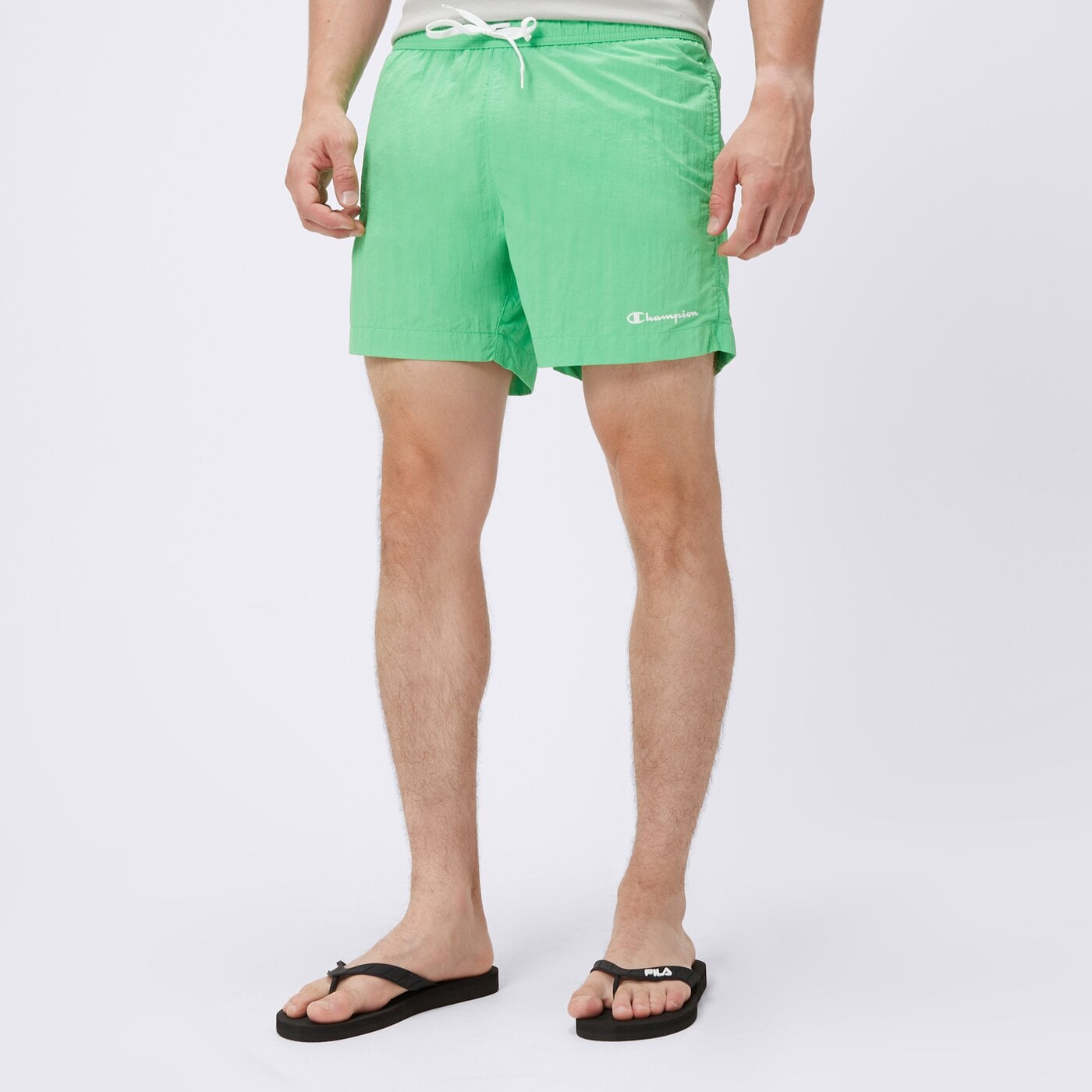 Spodenki męskie CHAMPION SZORTY BEACHSHORT 216069gs024 kolor zielony