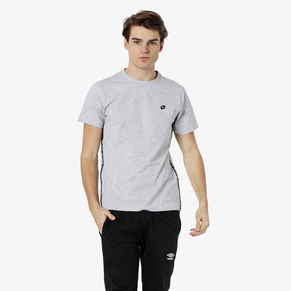 Koszulka męska LOTTO T-SHIRT SS CORSICO lo19tsm21001 kolor szary