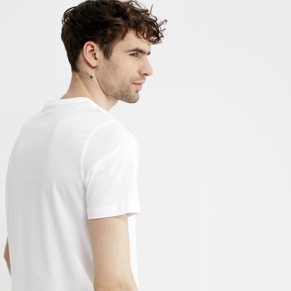 Koszulka męska PUMA T-SHIRT SS BOX PUMA 85407602 kolor biały