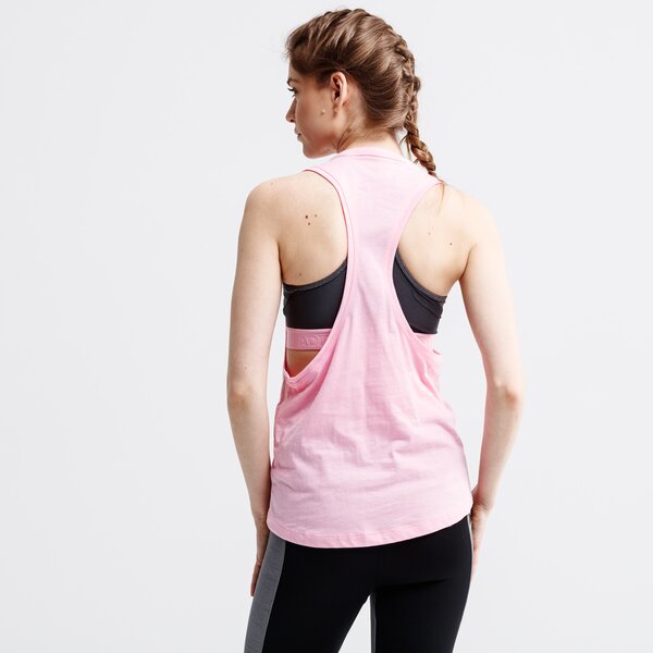 Top damski ADIDAS TANK RB COTTON dw9926 kolor różowy