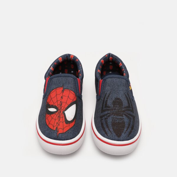 Buty dziecięce DISNEY SLIP ON SPIDERMAN q223slikd22 kolor granatowy