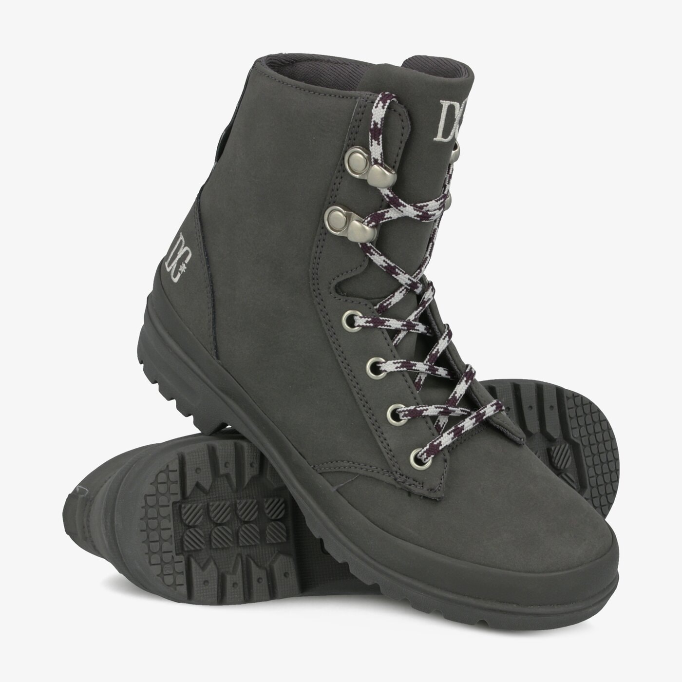 Buty outdoor damskie DC TRUCE LE 300004dkh kolor brązowy