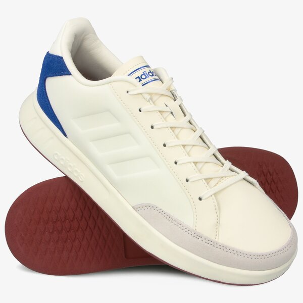 Buty sportowe męskie ADIDAS NETPOINT ee9812 kolor beżowy