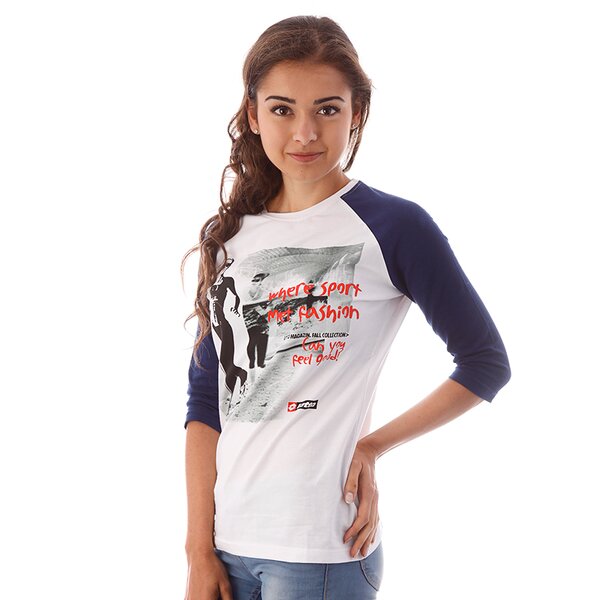 Koszulka damska LOTTO T-SHIRT BANKA lo33tsd09434 kolor biały