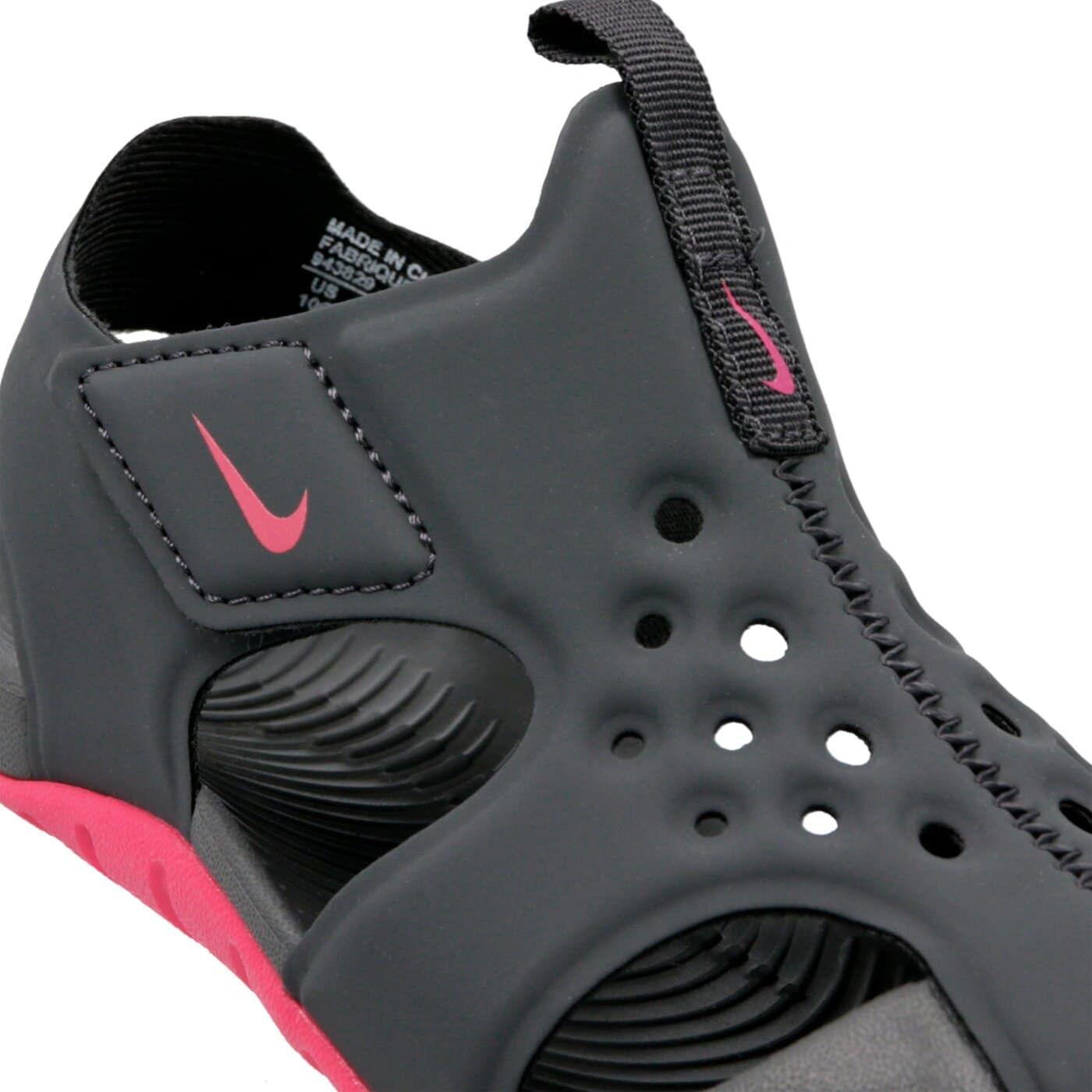 Sandały dla dzieci NIKE SUNRAY PROTECT 2 GT 943829-001 kolor szary