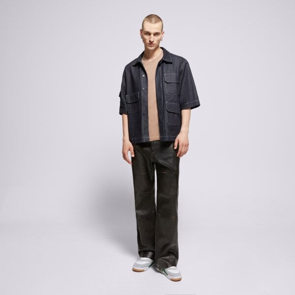 Koszulka męska CHAMPION T-SHIRT CREWNECK TEE 220453ms112 kolor beżowy