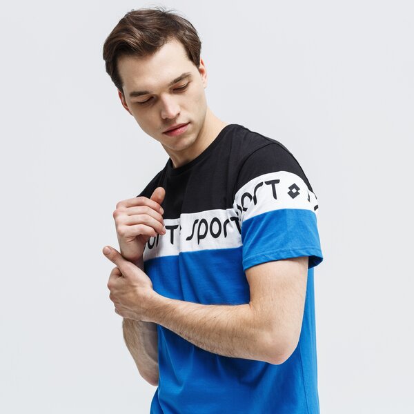 Koszulka męska LOTTO T-SHIRT ETTORE lo39tsm45001 kolor niebieski