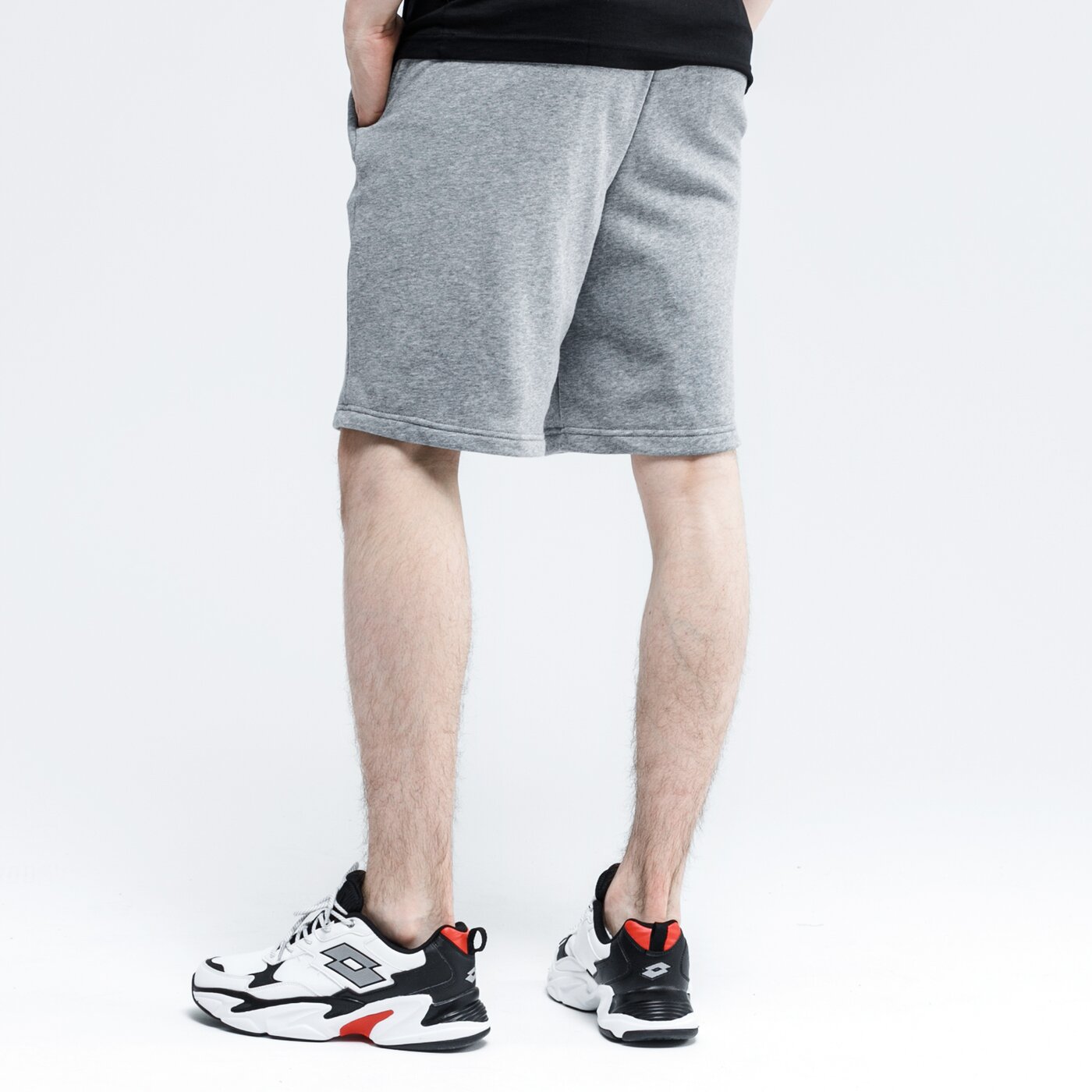 Spodenki męskie PUMA SZORTY ESS SWEAT 10" TR 851769 03 kolor szary