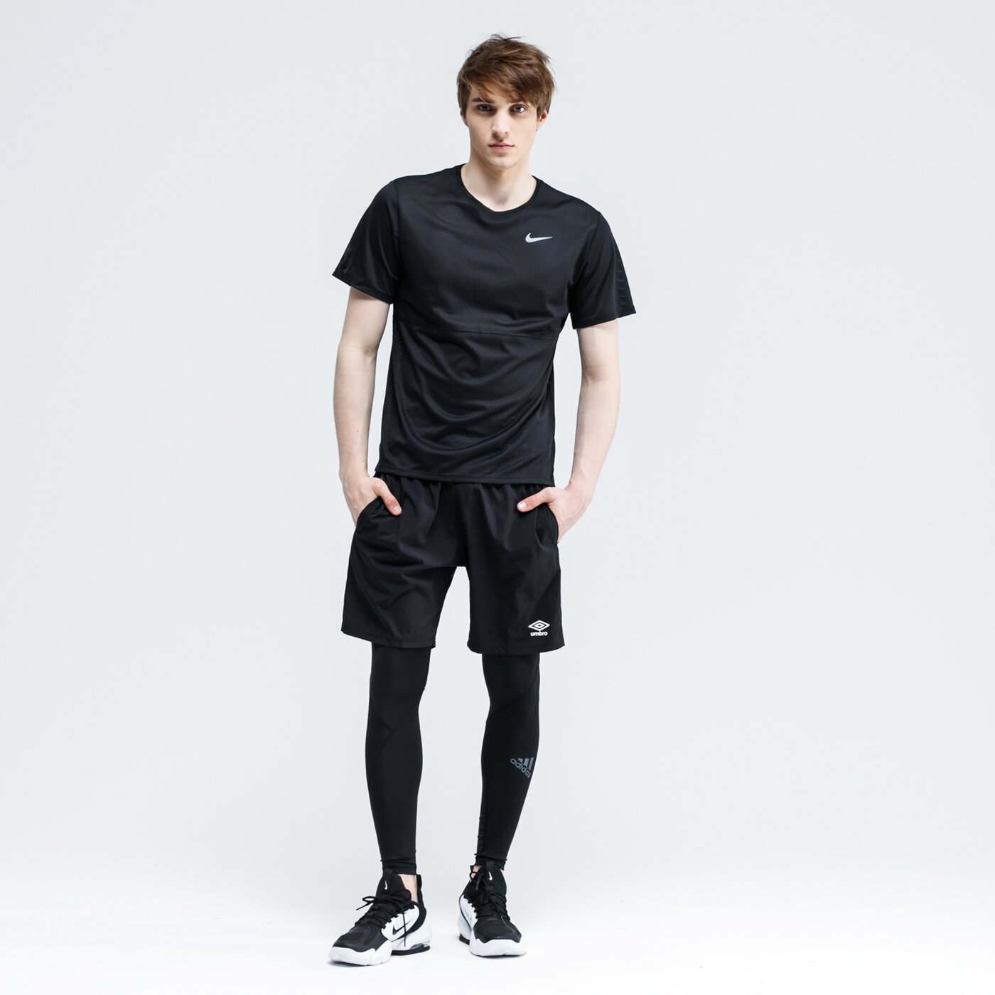 Koszulka męska NIKE T-SHIRT CHALLENGER cj5332-010 kolor czarny