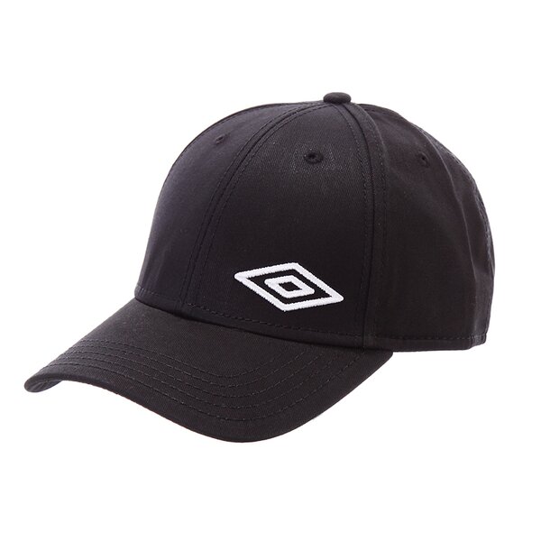 Czapka z daszkiem damska UMBRO CZAPKA TT WVN CAP 61809u060 kolor czarny
