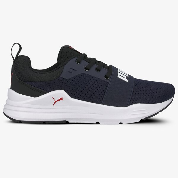 Buty do biegania dla dzieci PUMA WIRED RUN JR 37421403 kolor granatowy
