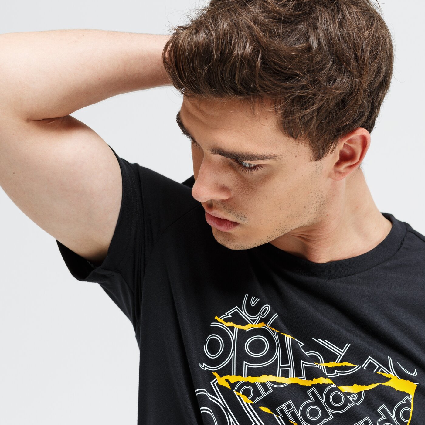 Koszulka męska ADIDAS T-SHIRT SS M BG GRFX T ei4590 kolor czarny