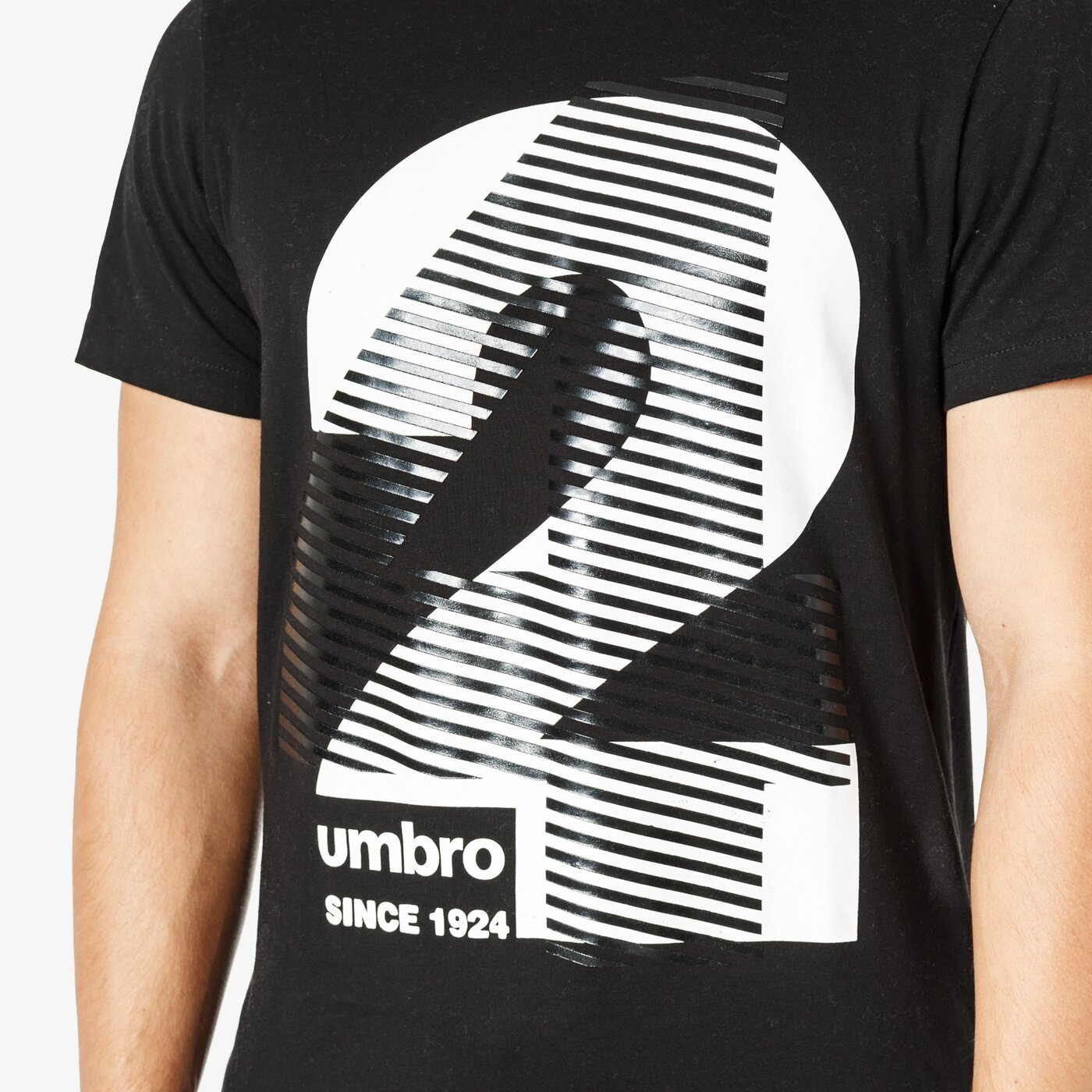 Koszulka męska UMBRO T-SHIRT SS FIRM ul38tsm48002 kolor czarny