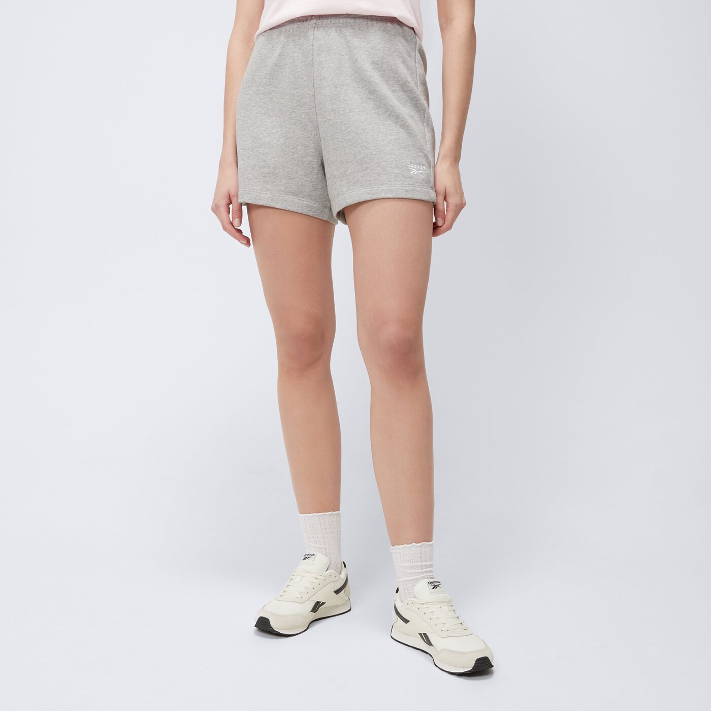 Spodenki damskie REEBOK SZORTY IDENTITY SL FT SHORT 100221536 kolor szary