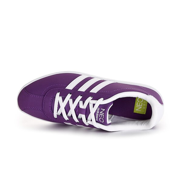 ADIDAS VLNEO COURT LO K u44778 kolor fioletowy