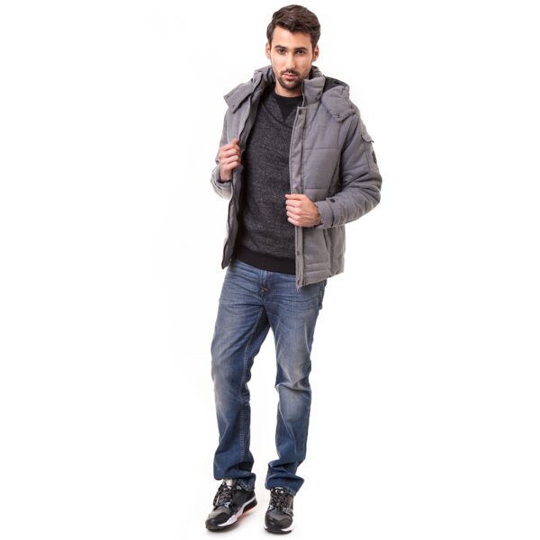 Kurtka zimowa męska UMBRO KURTKA TUCSON ul34kum07001 kolor szary