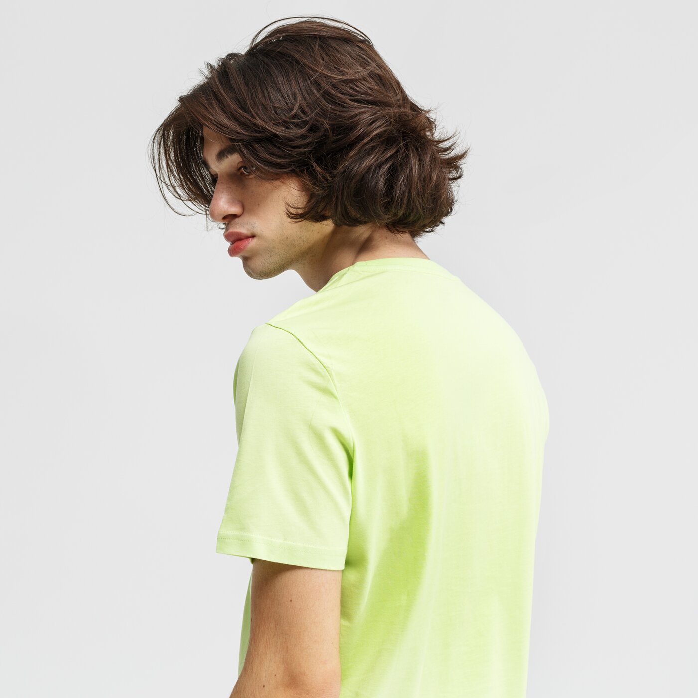 Koszulka męska PUMA T-SHIRT BOX PUMA 584505 34 kolor zielony