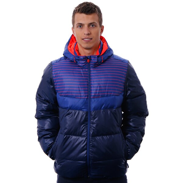 Kurtka zimowa męska ADIDAS KURTKA PAD JKT YOUNG w54186 kolor granatowy