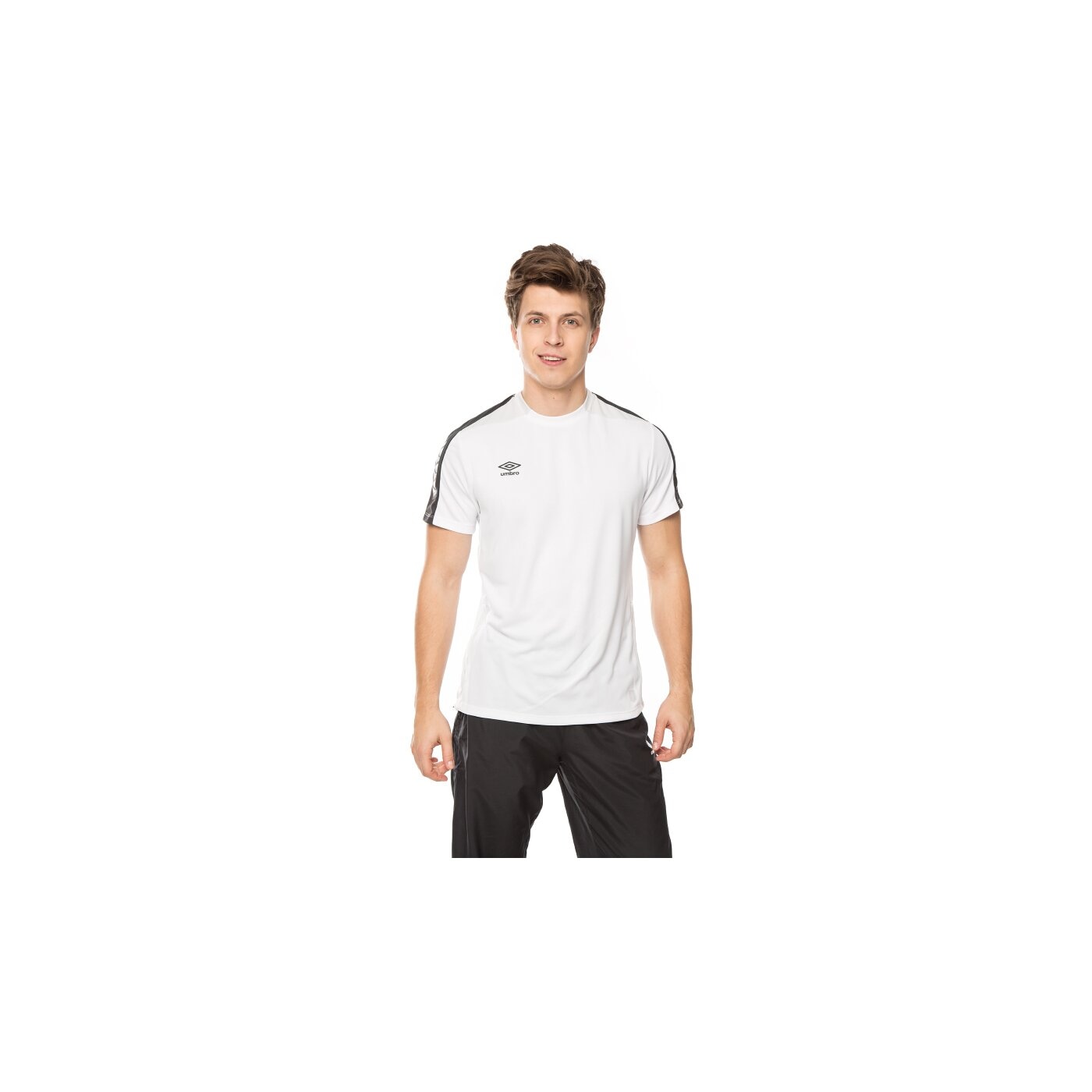 Koszulka męska UMBRO T-SHIRT PRO TRAINING JERSEY 64063udsh kolor biały