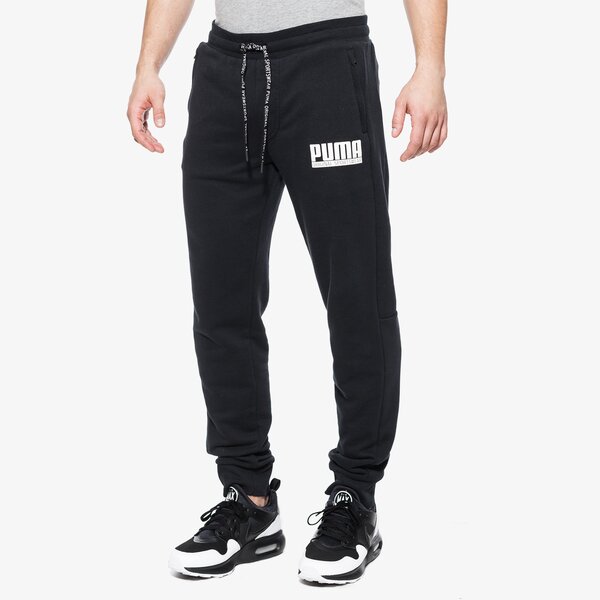 Spodnie dresowe męskie PUMA SPODNIE STYLE ATHLETICS TR CL 85004601 kolor czarny