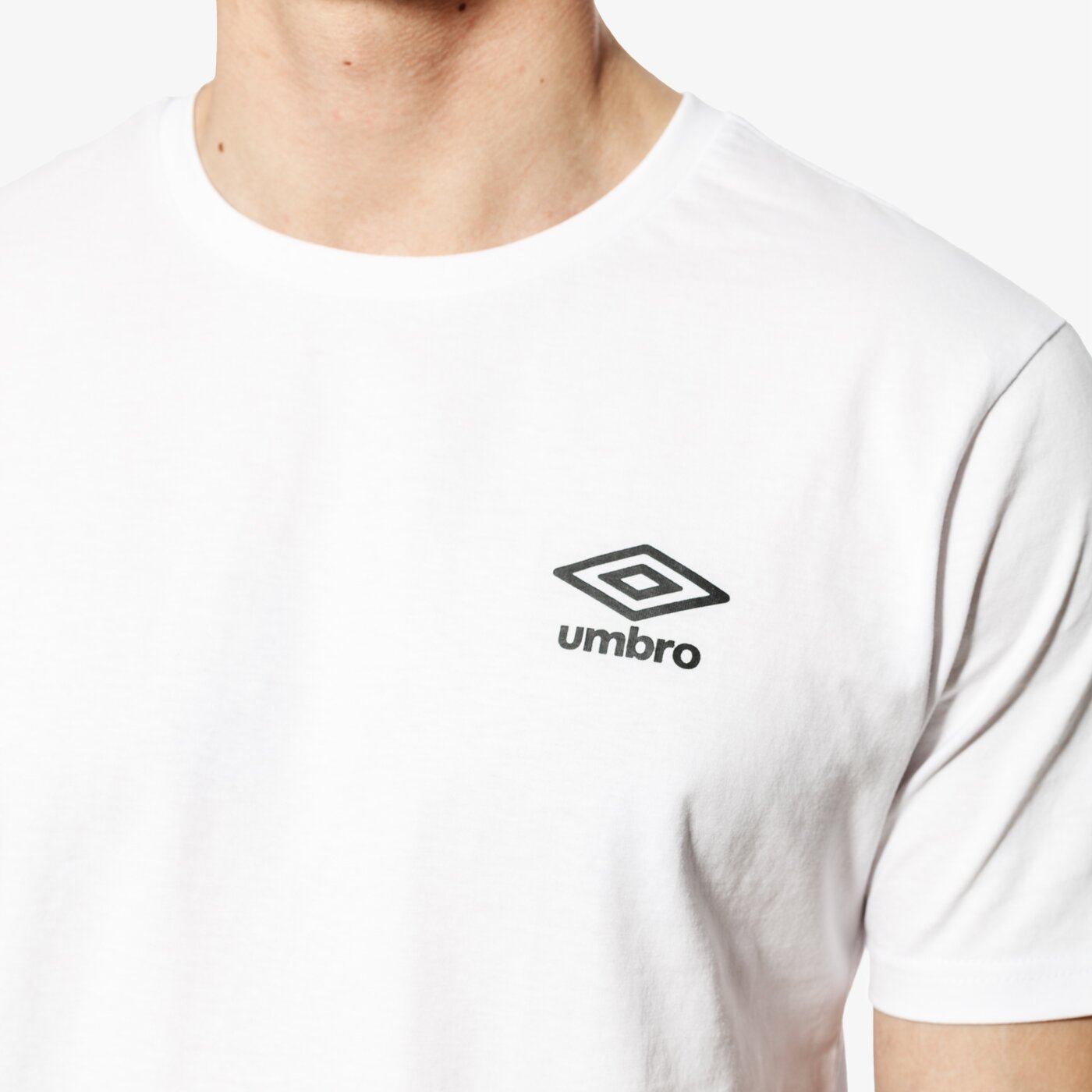 Koszulka męska UMBRO T-SHIRT SS FINN ul18tsm90001 kolor biały