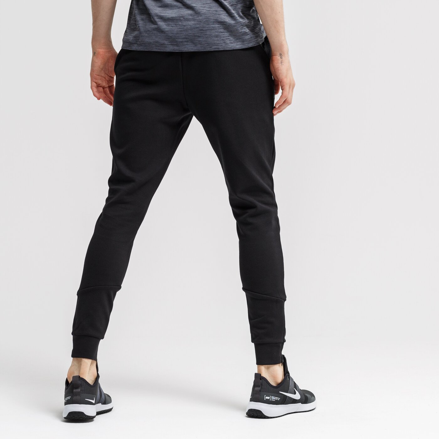 Spodnie dresowe męskie LOTTO SPODNIE DINAMICO CUFF CO 211404-1cl kolor czarny