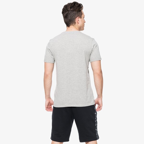 Koszulka męska UMBRO T-SHIRT SS COTTON SMALL LOGO 64887up12 kolor szary