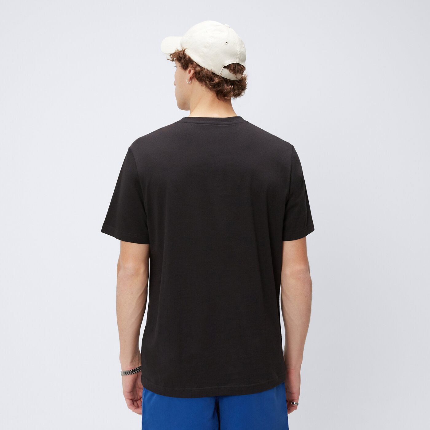 Koszulka męska REEBOK T-SHIRT IDENTITY SMALL LOGO TEE 100221874 kolor czarny