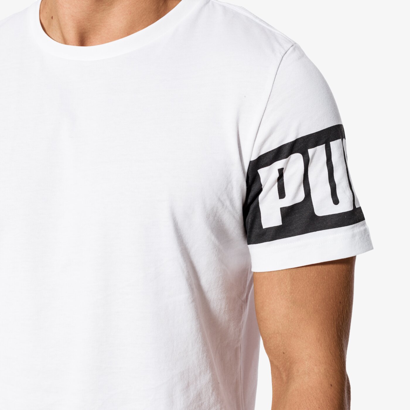 Koszulka męska PUMA T-SHIRT SS REBEL 59245302 kolor biały