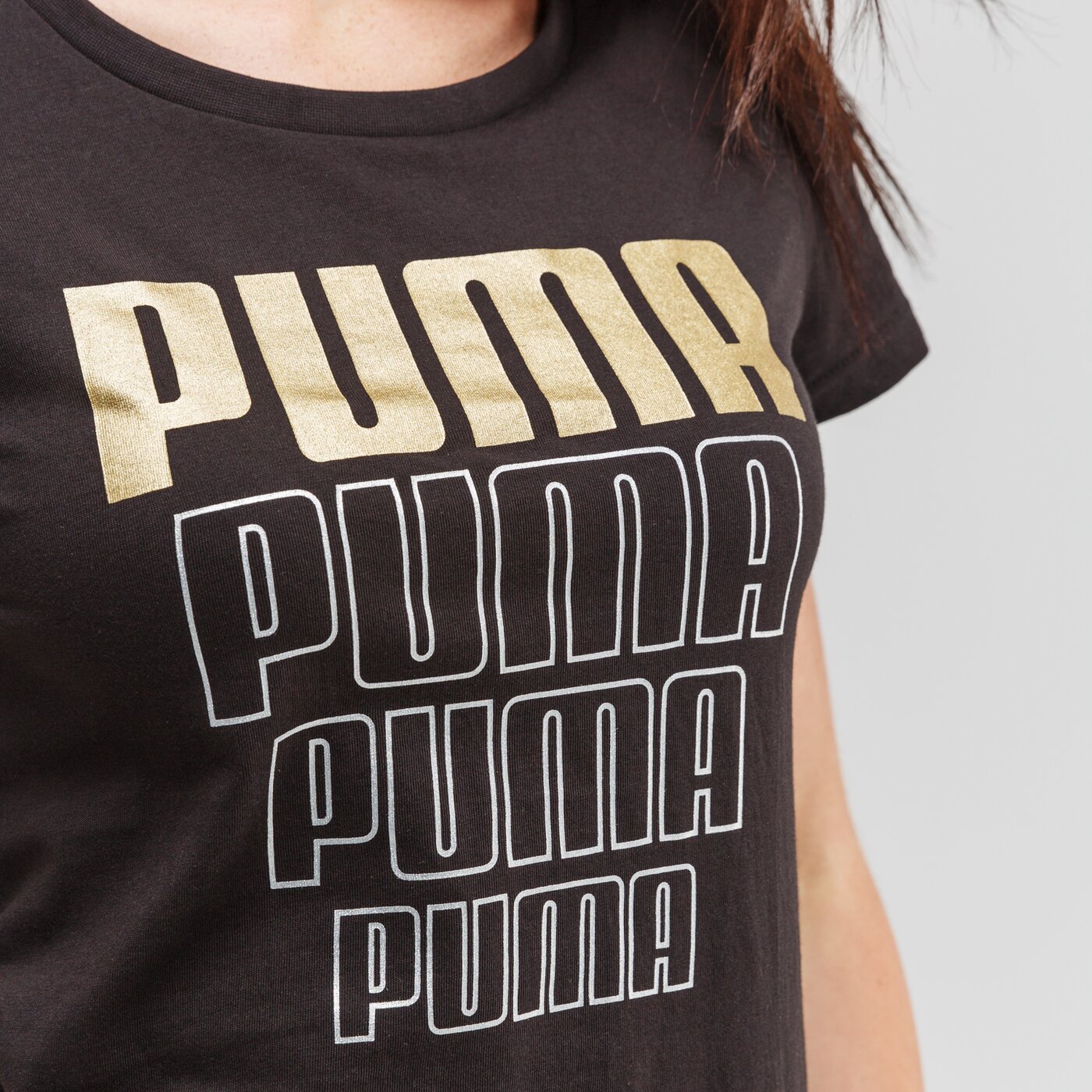 Koszulka damska PUMA T-SHIRT REBEL GRAPHIC 581307 51 kolor czarny