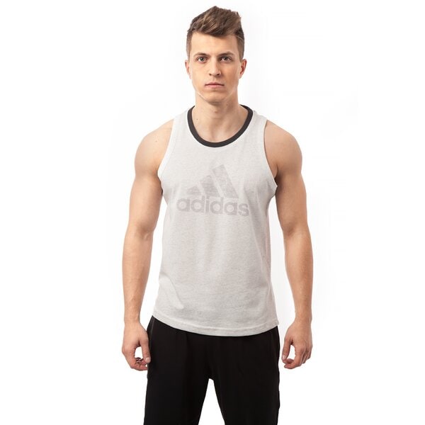 Tank top męski ADIDAS TANK AUTHENTIC TANK s18003 kolor szary