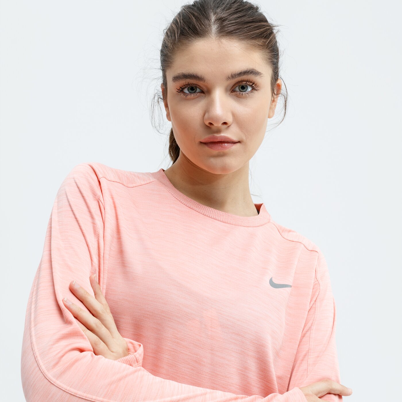Bluza damska NIKE BLUZA W NK PACER 928609-606 kolor różowy