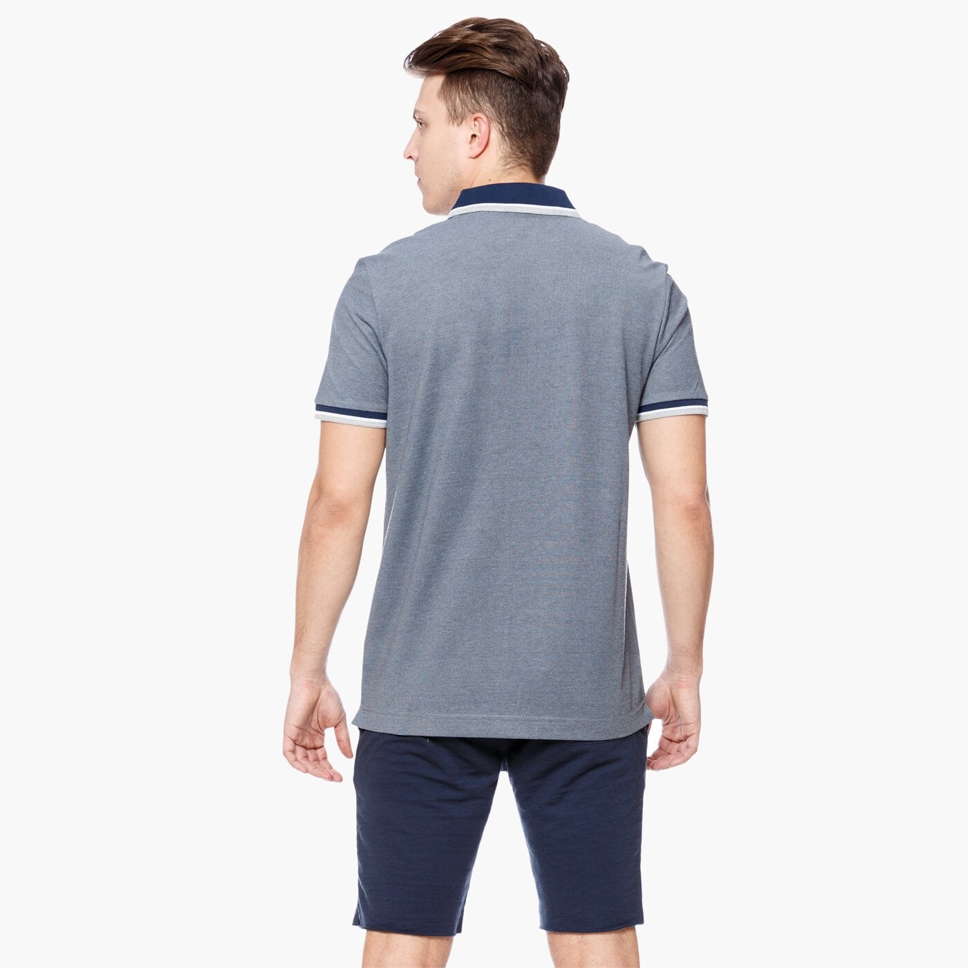 Koszulka polo męska LOTTO POLO L73 PLUS s6893 kolor granatowy